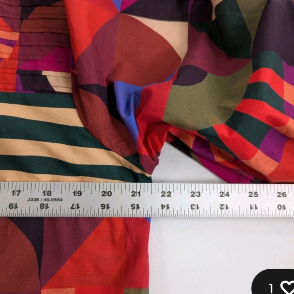 FARM Rio Multicolor Graphic Patchwork Blazer Jacket - Picture 7 of 11